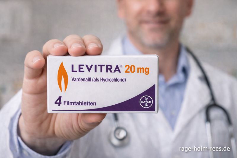 Levitra 20 mg in der Hand eines Arztes